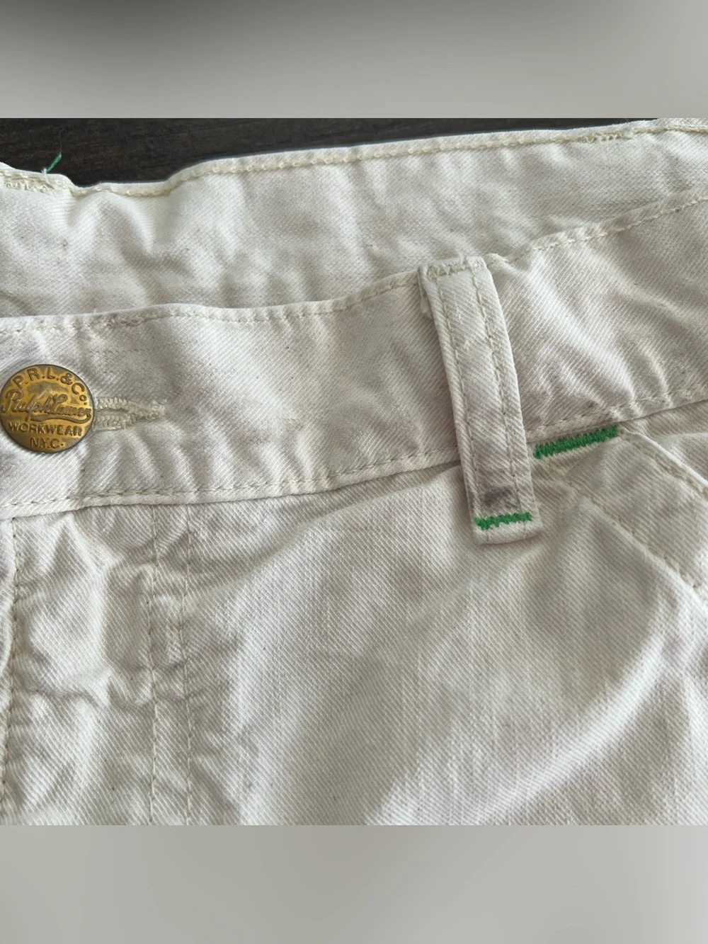 Polo Ralph Lauren 7-Inch Relaxed Fit Carpenter Shorts Rock Harbor Paint Splatter
